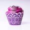 Purple Lace Cupcake Wrappers &#x26; Liners | 25 PC Set